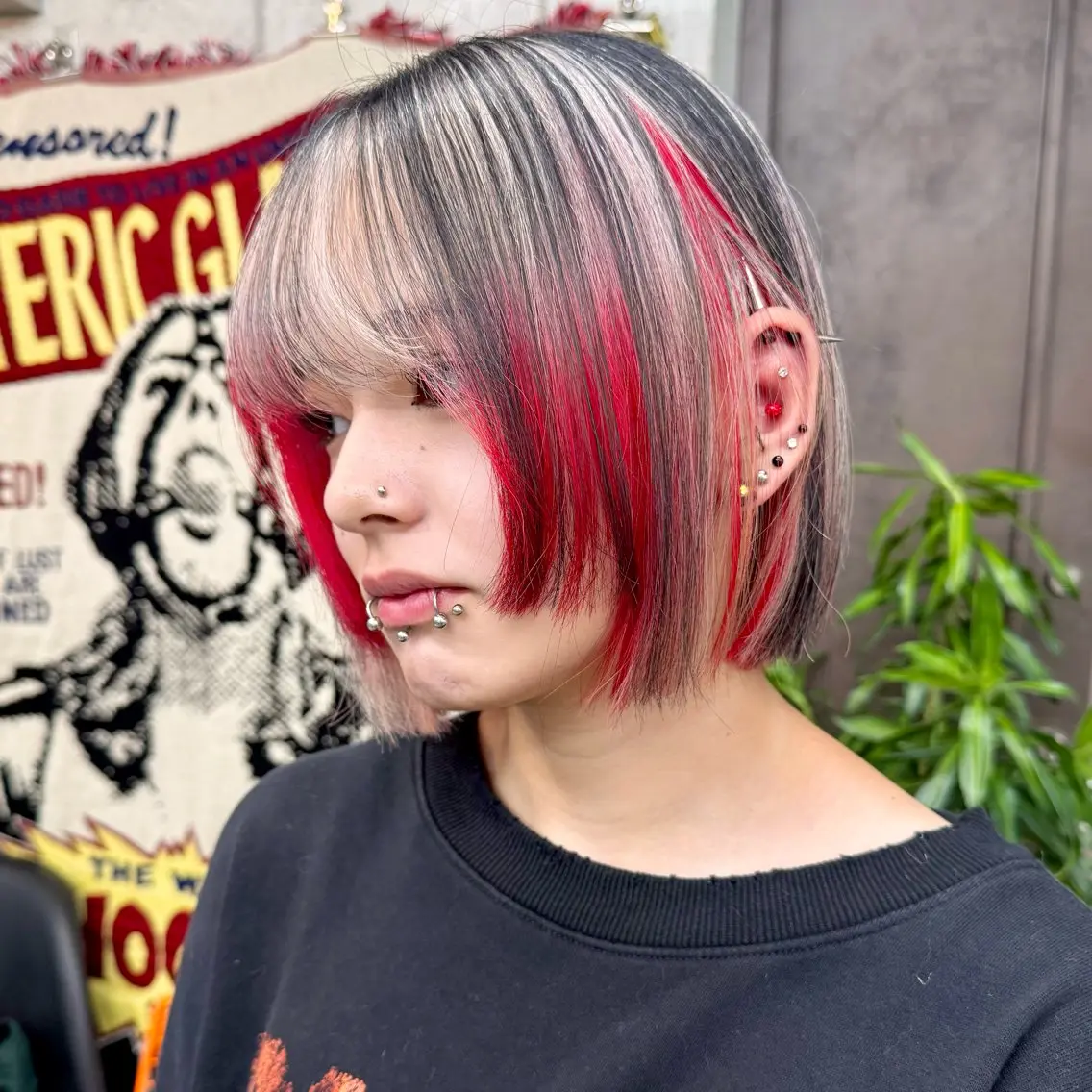 ミディアム カラー パーマ ヘアアレンジ メンズ キッズ ヘアカラー トリートメント 💖オタク美容師 ꒰ঌ♡モモ♡໒꒱のヘアスタイル