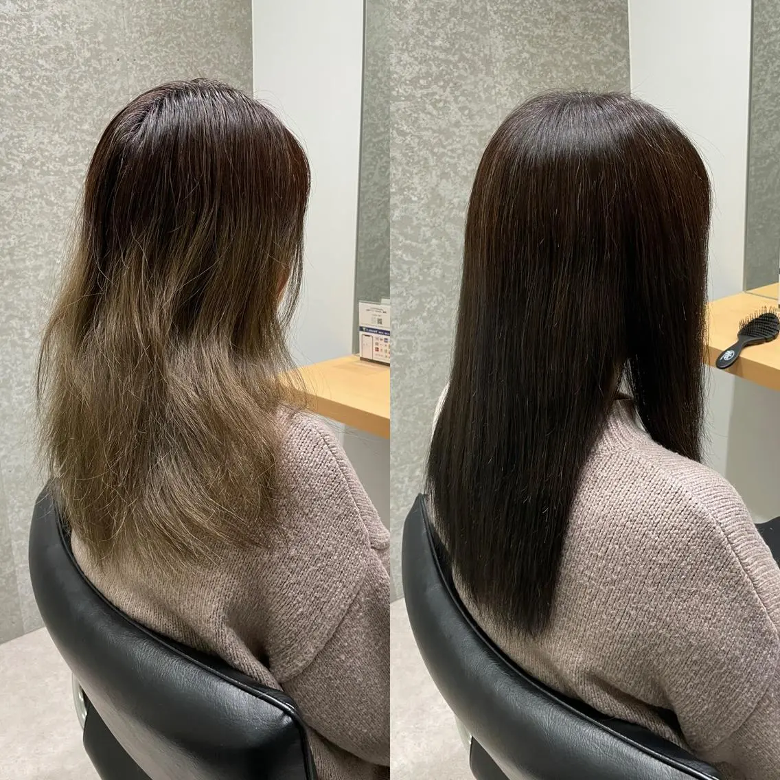 ロング カラー アディクシーカラー エドルカラー ハイライトカラー イルミナカラー ハイライト ヘアカラー 髪質改善ヘアケア 艶髪特化/上田のヘアスタイル
