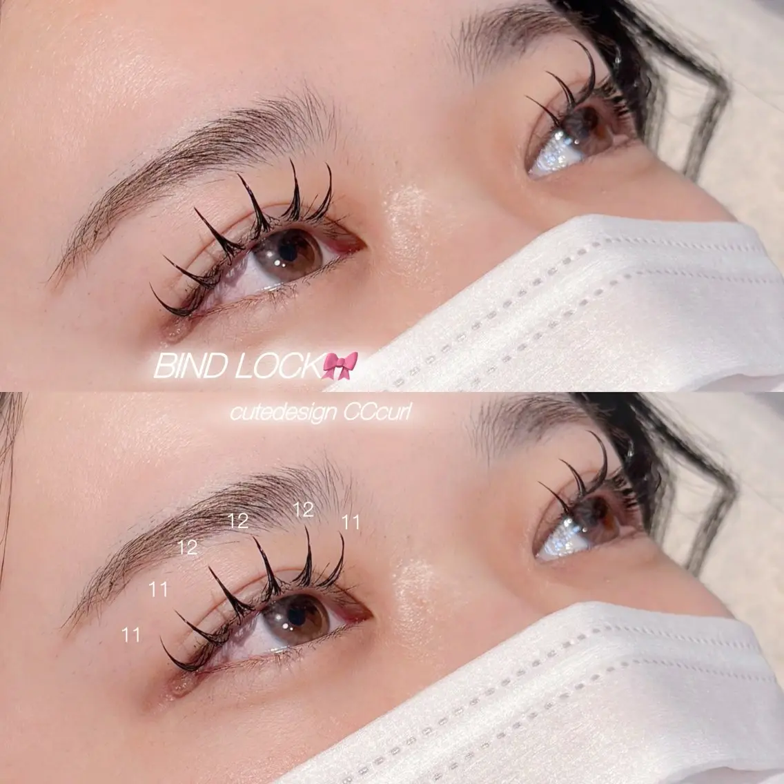 マツエク・マツパ バインドロック CreBiA🎀 ayaのマツエク・マツパデザイン