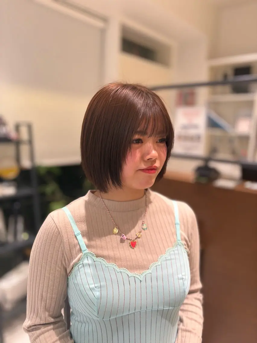 カラー ブラウンカラー マロンブラウン 🌷ヘアメイク美容師 Yuka🌷のその他イメージ