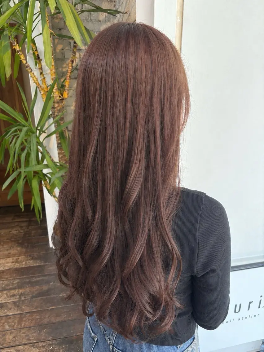 カラー 杉原 向日梨のヘアスタイル