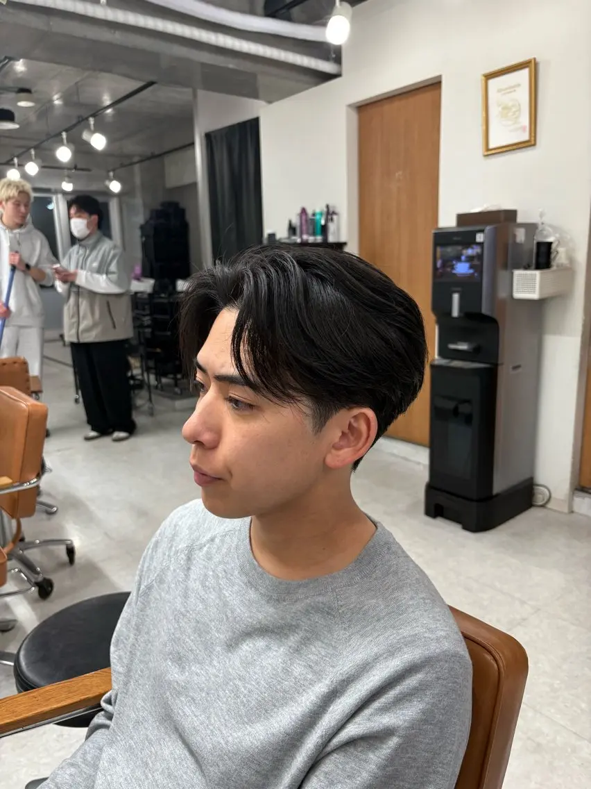 パーマ メンズ 下北沢メンズパーマ 特化園田　楓莉のヘアスタイル