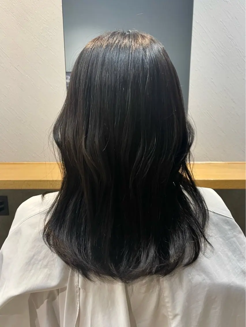 カラー ケアカラー 透明感カラー ヘアカラー duft. marinのヘアスタイル