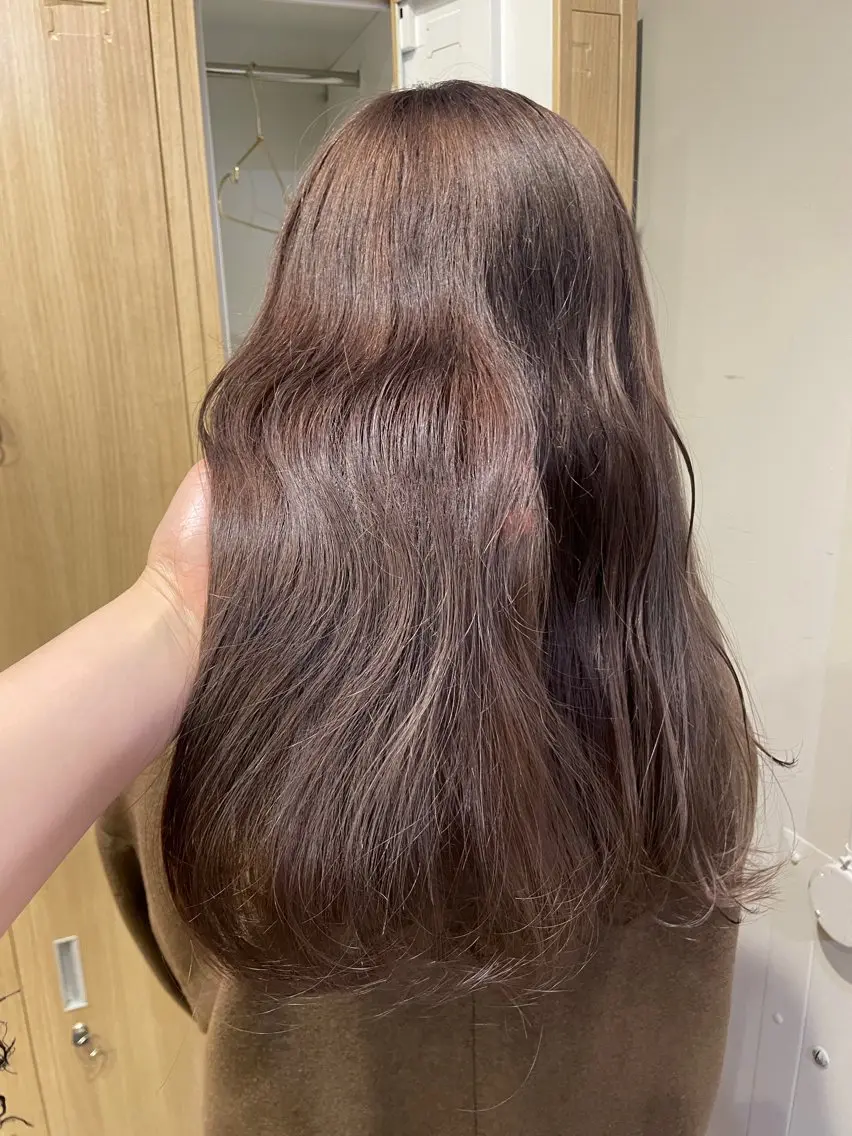 カラー 透明感カラー 🎀エリコ🌈のヘアスタイル