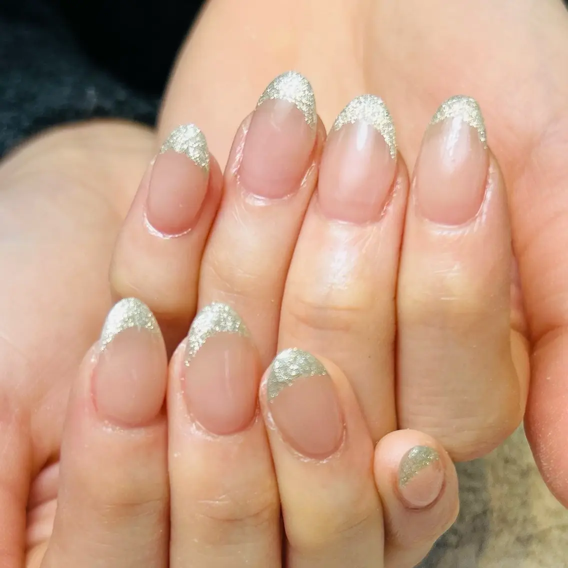 ネイル フレンチネイル 東十条muumii ネイルまつ毛のネイルデザイン