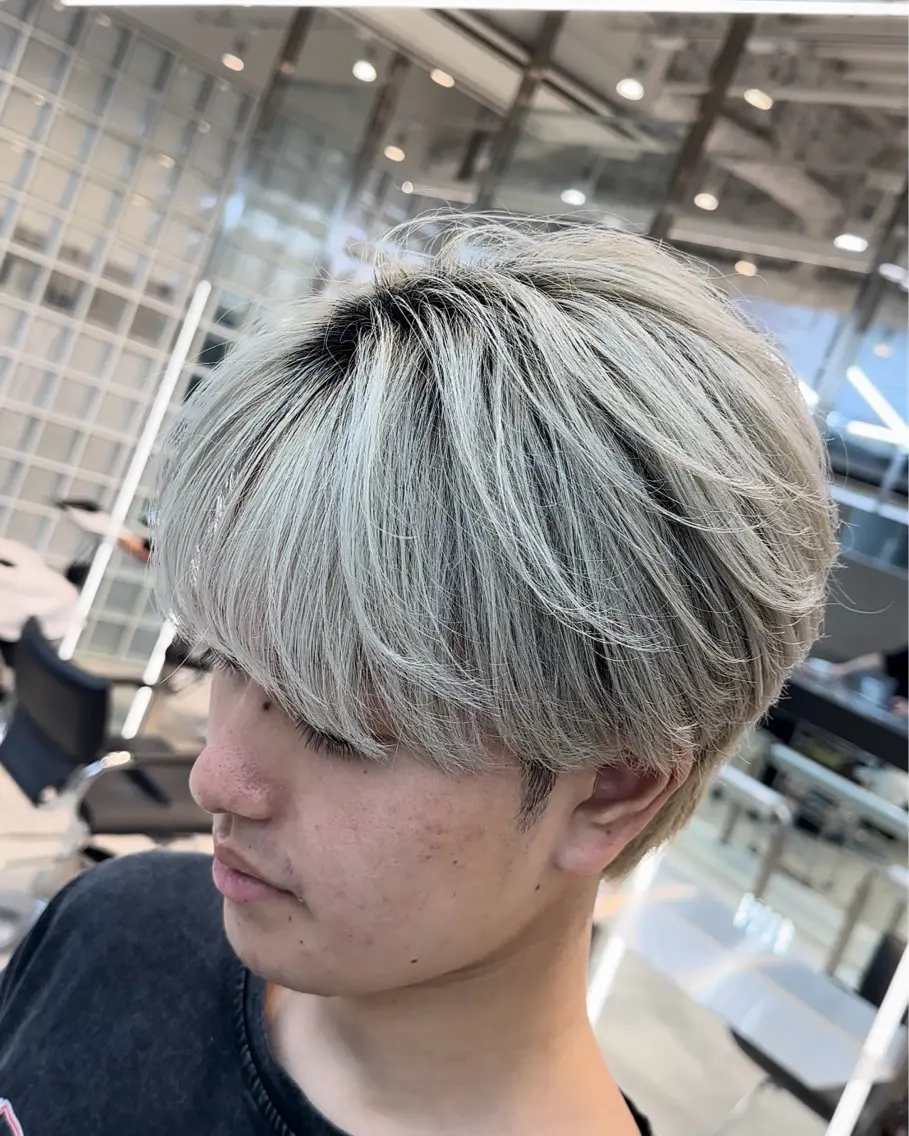 カラー メンズ ヘアカラー トリートメント fifth 丸山太誠のヘアスタイル