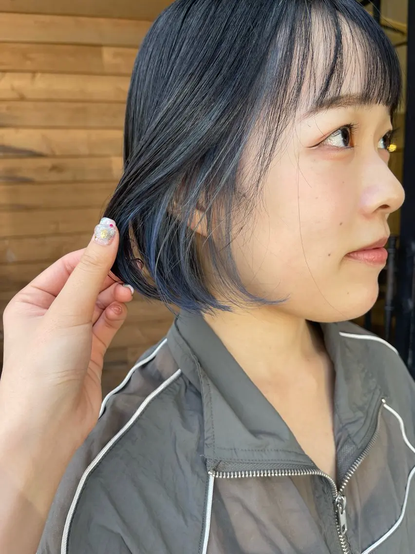 ミディアム 梶原 真帆のヘアスタイル