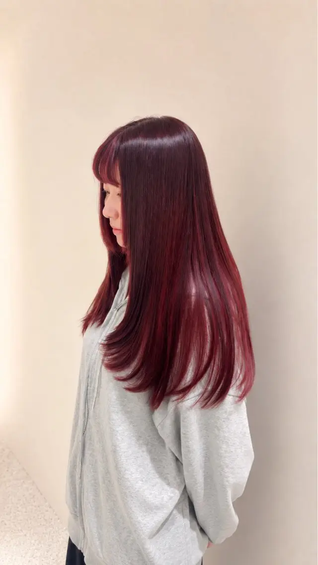 カラー Cocoro 艶カラー🎀のヘアスタイル