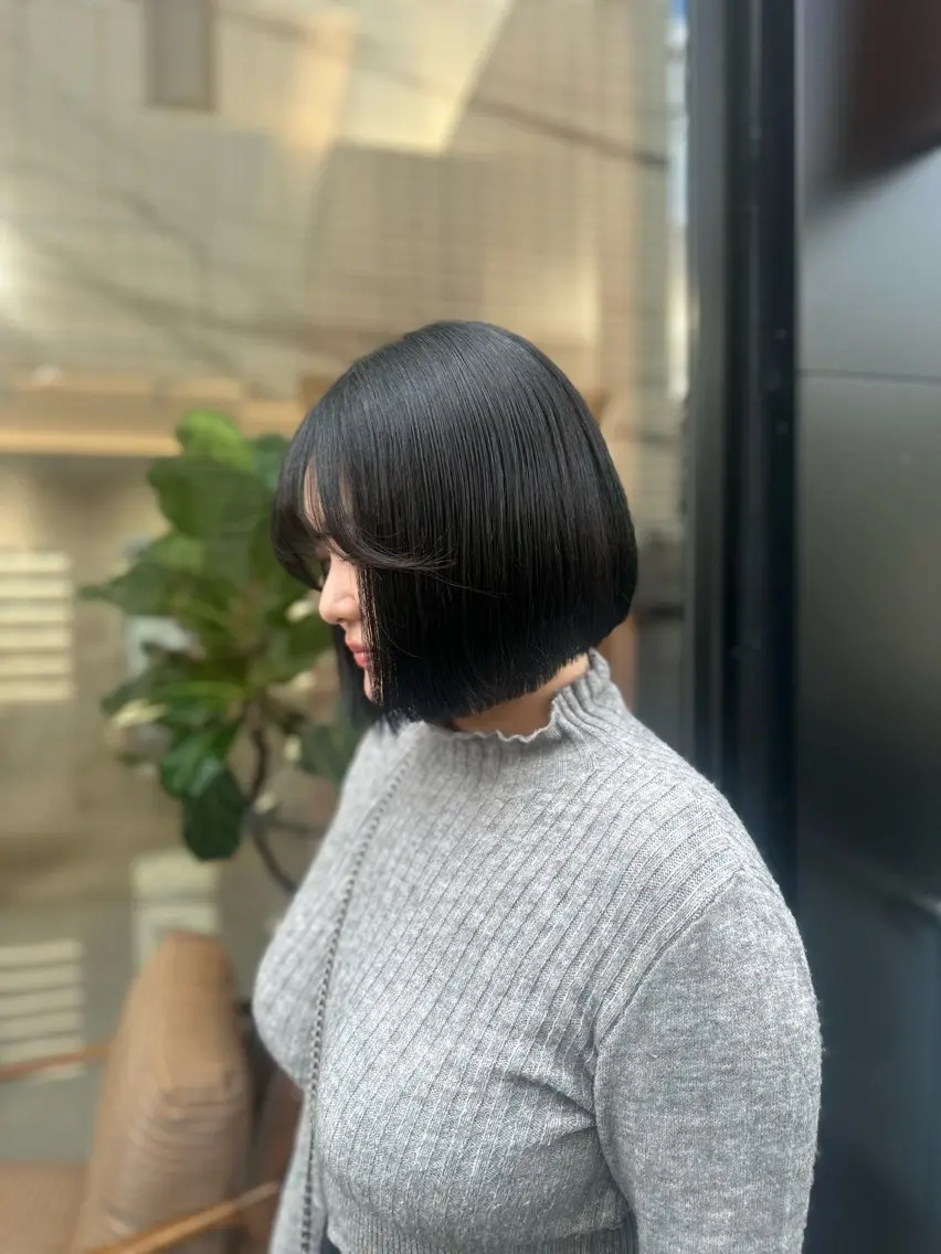 ショート カット トリートメント 🖤KURUMI🖤 潤艶・髪質改善のヘアスタイル