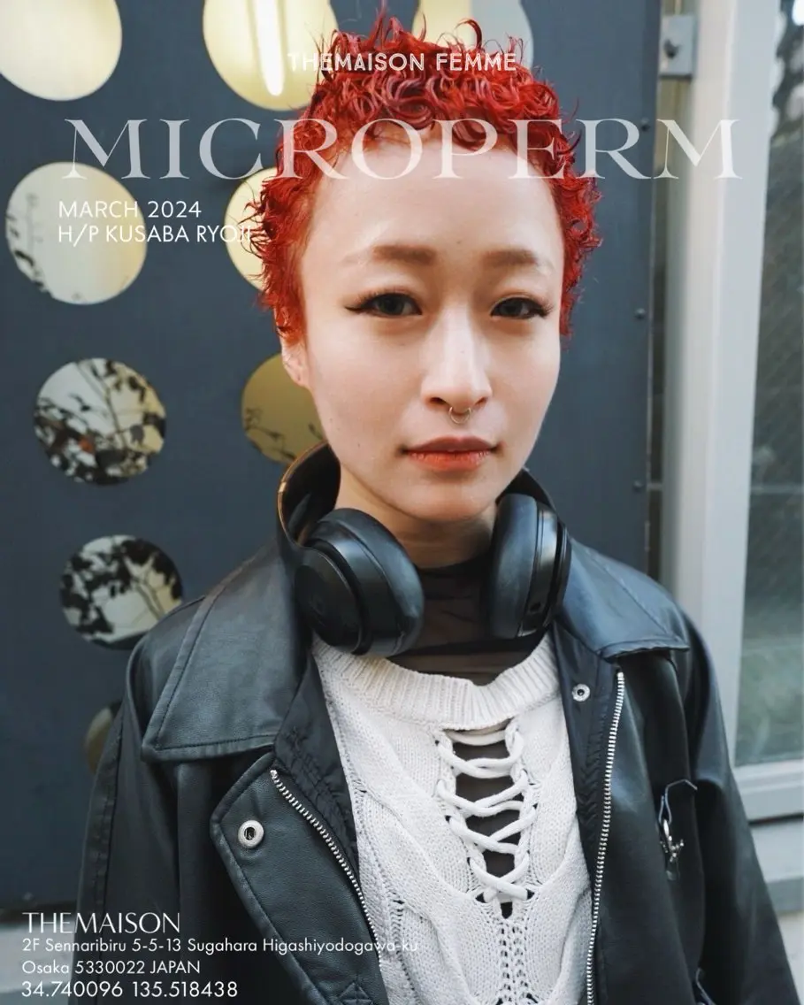 ショート THE MAISONのヘアスタイル
