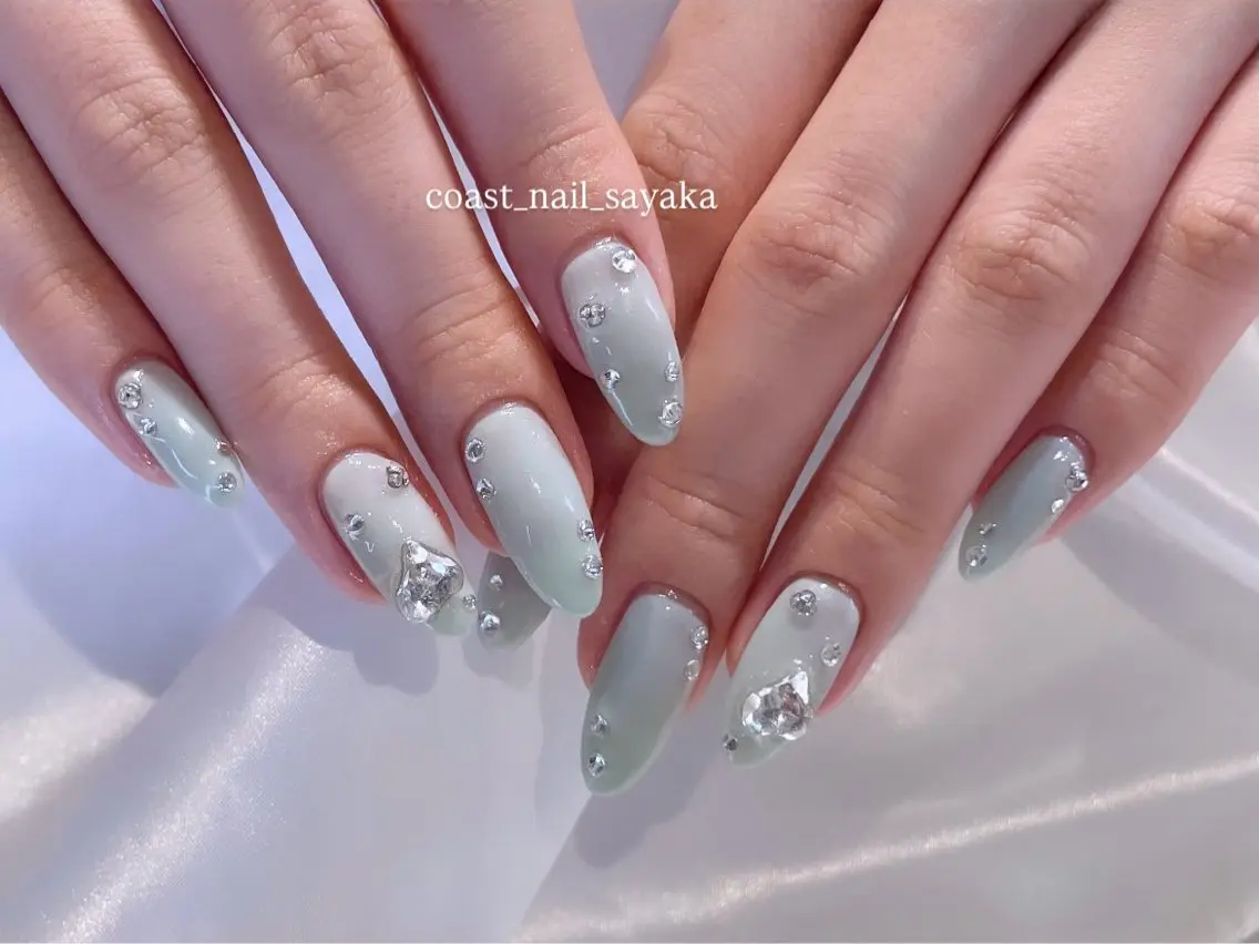 ネイル ハンドネイル HOSHI ⭐️辻堂 /藤沢ガーリーネイルのネイルデザイン