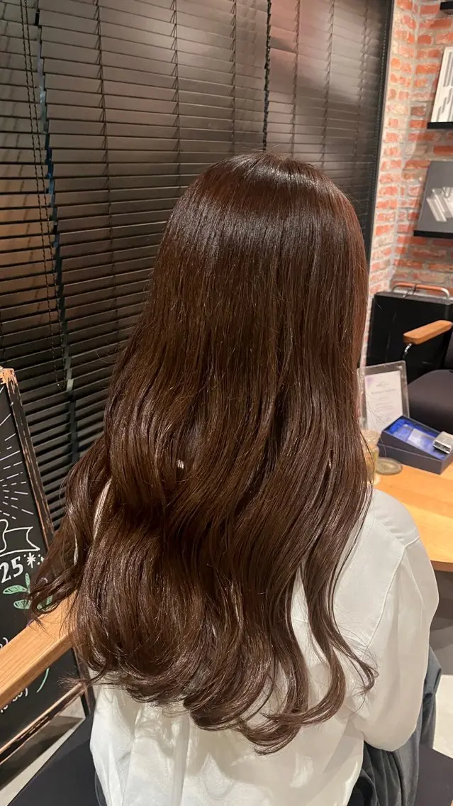 ロング 田中 美月のヘアスタイル