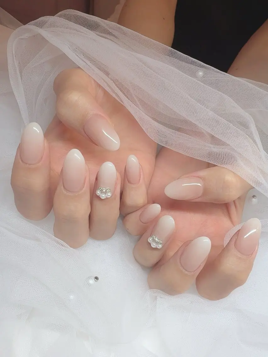 ネイル グラデーション teddybear nailsのネイルデザイン