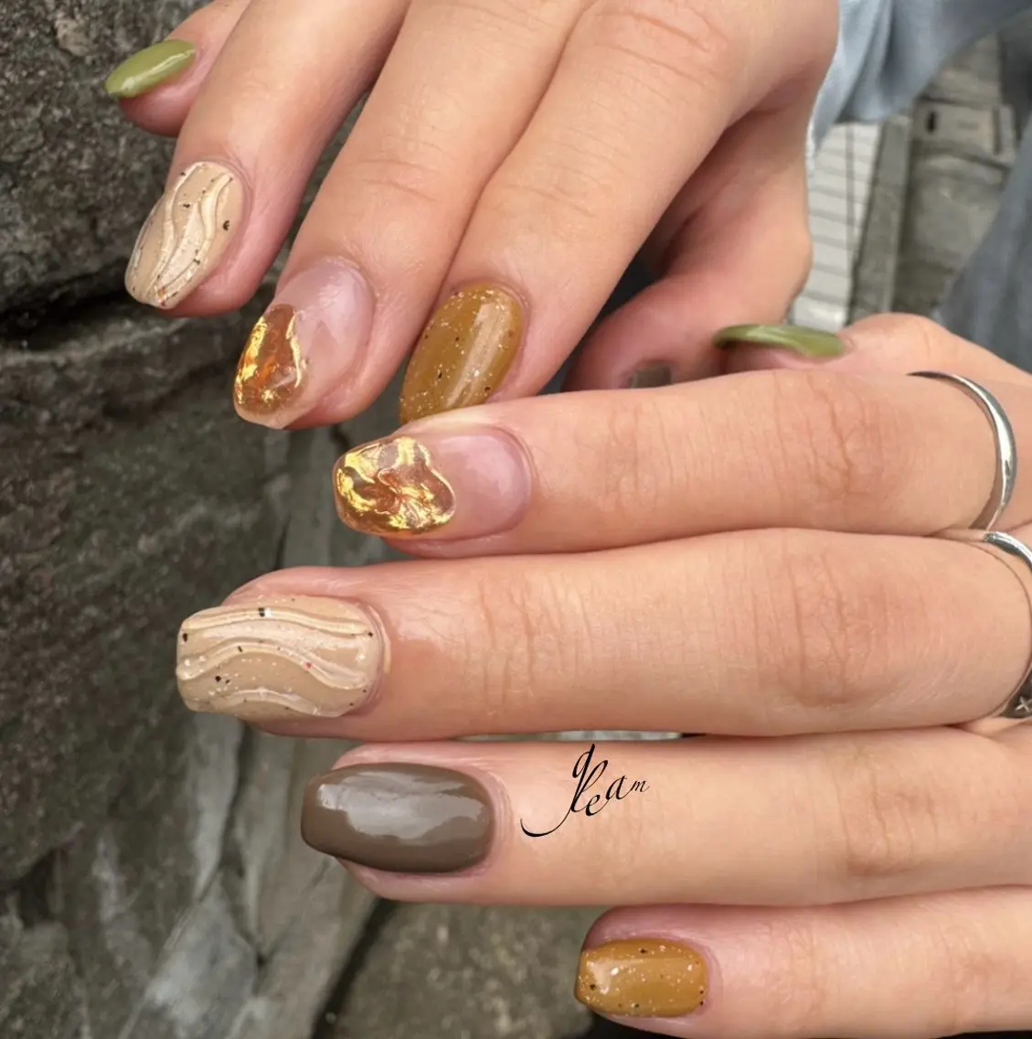 ネイル ハンドネイル gleam✴︎ sayakaのネイルデザイン