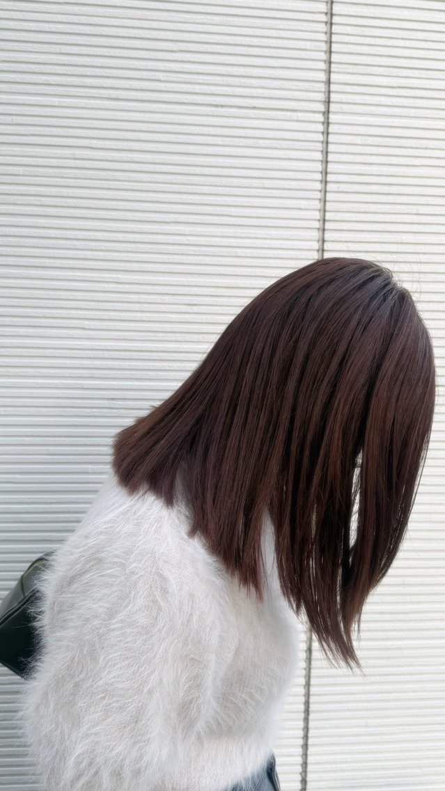 ミディアム カット ヘアカラー トリートメント [toco] Runaのヘアスタイル