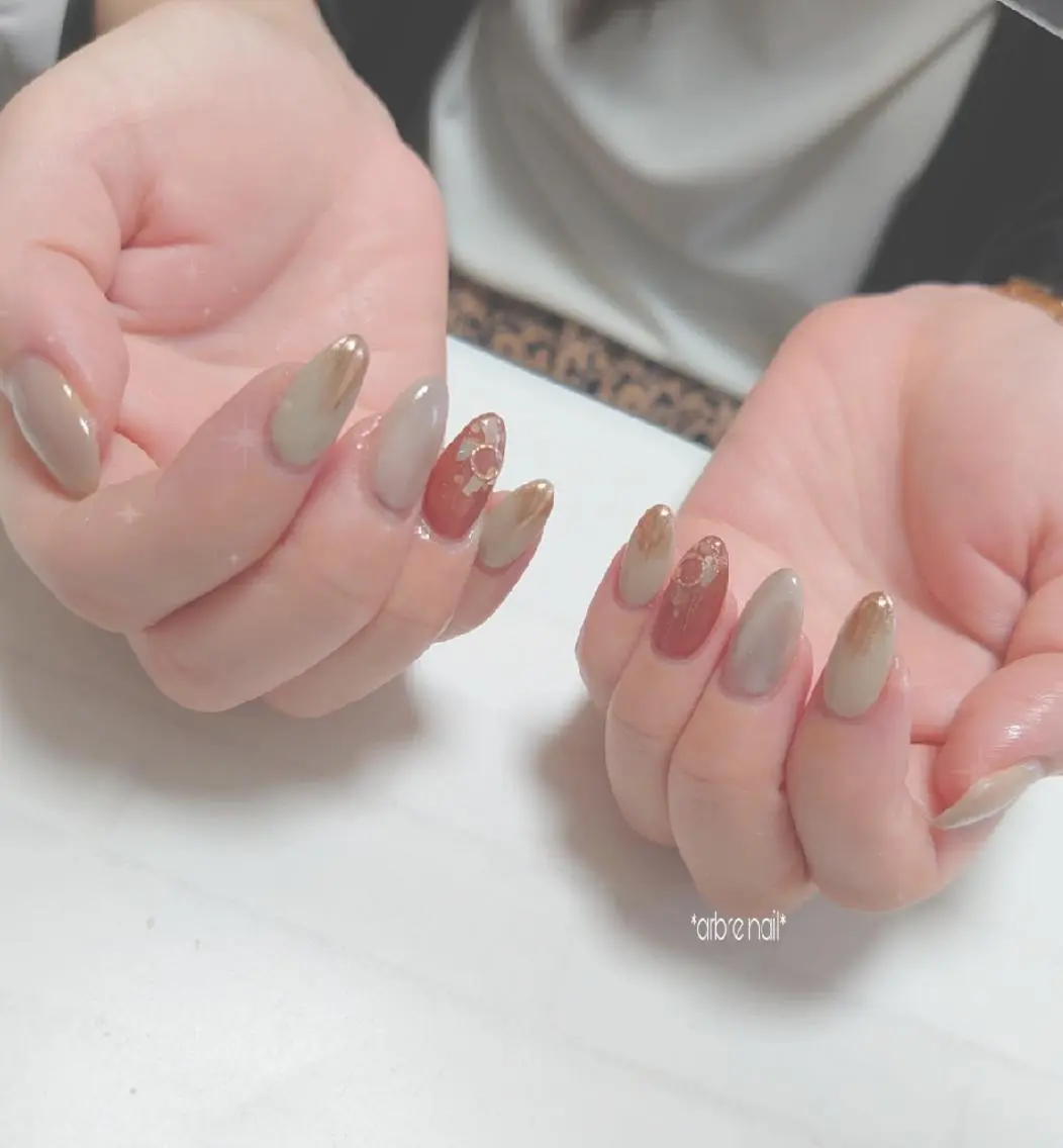 ネイル ✯.。 arbre nail 。✯.のネイルデザイン
