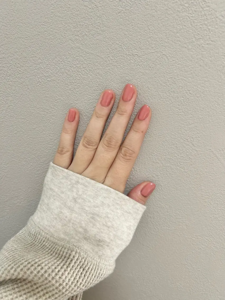 ネイル ワンカラーネイル 【malunail】 まるねいるのネイルデザイン