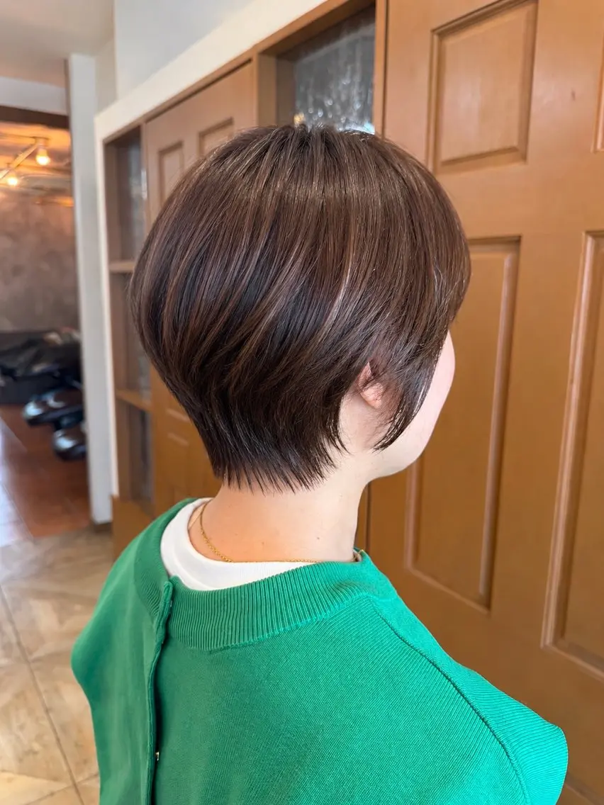 ショート ショートヘア カット ヘアカラー 朝の時間を楽に✨ ショート/川元裕範のヘアスタイル