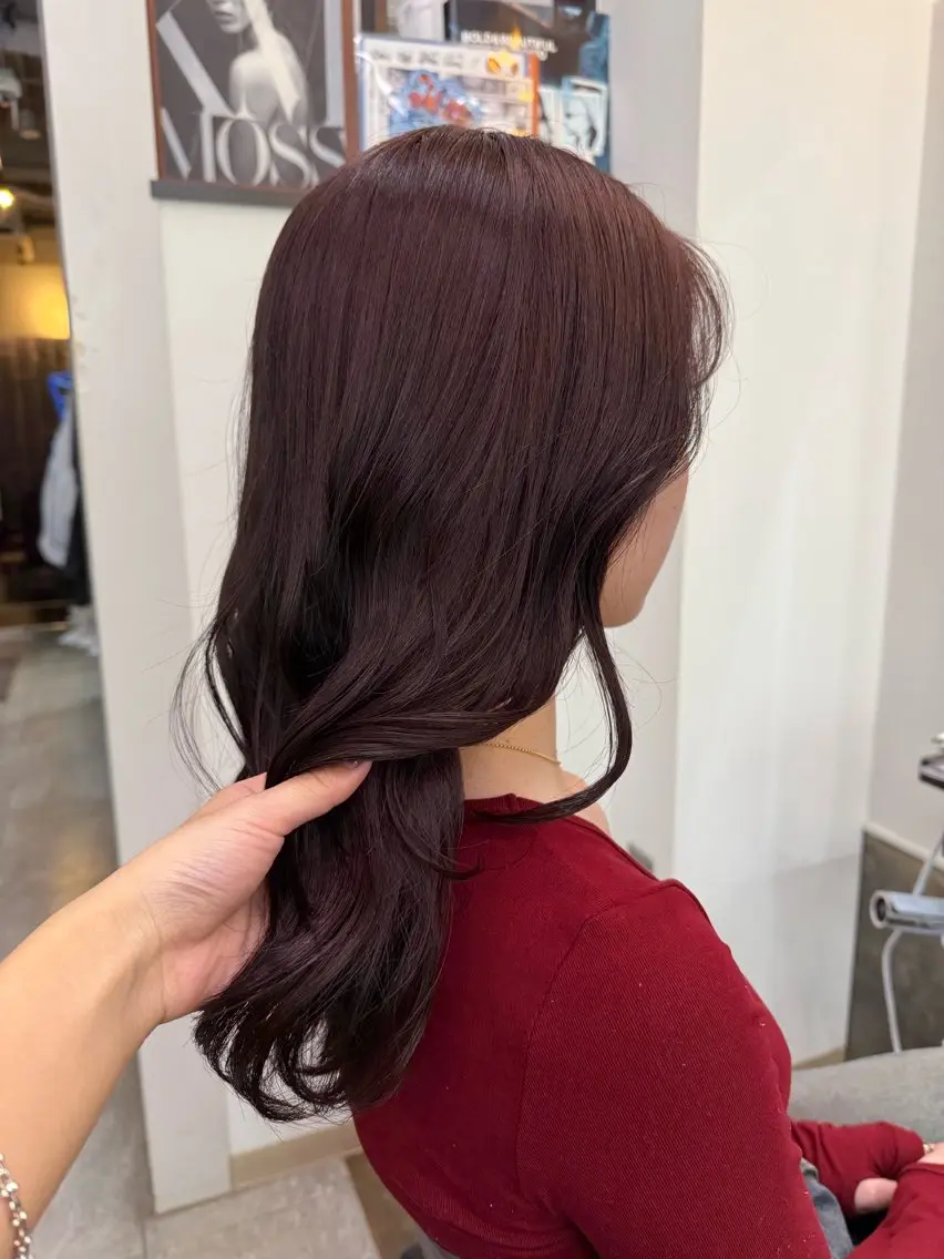 ロング カラー ラベンダーカラー パープルカラー 福岡ヘアセット/ 髪質改善/ayaneのヘアスタイル