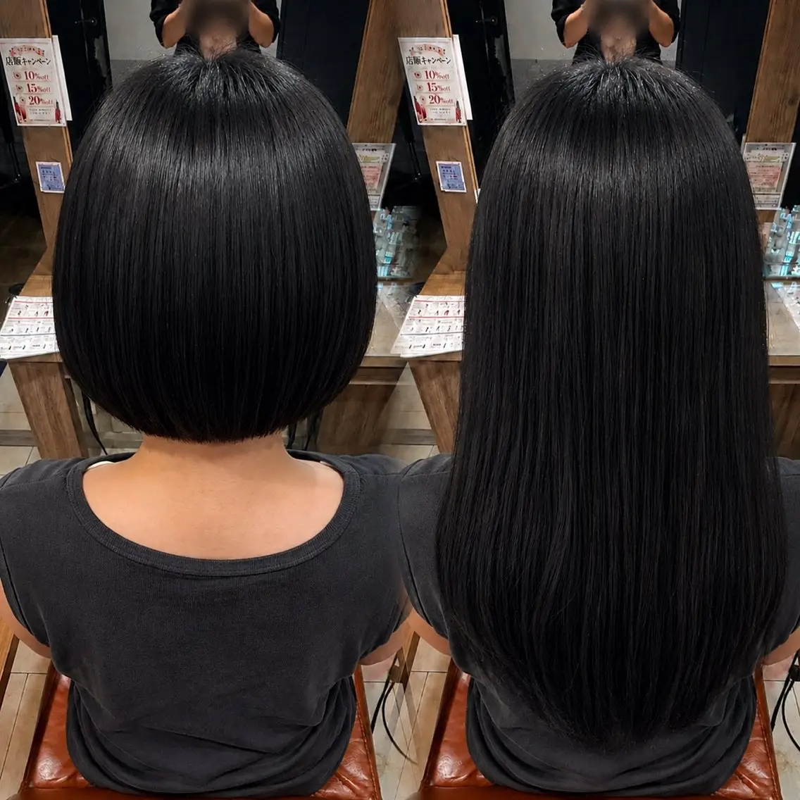 ロング エクステ×髪質改善× 𝑺𝑬𝑵𝑹𝑰のヘアスタイル