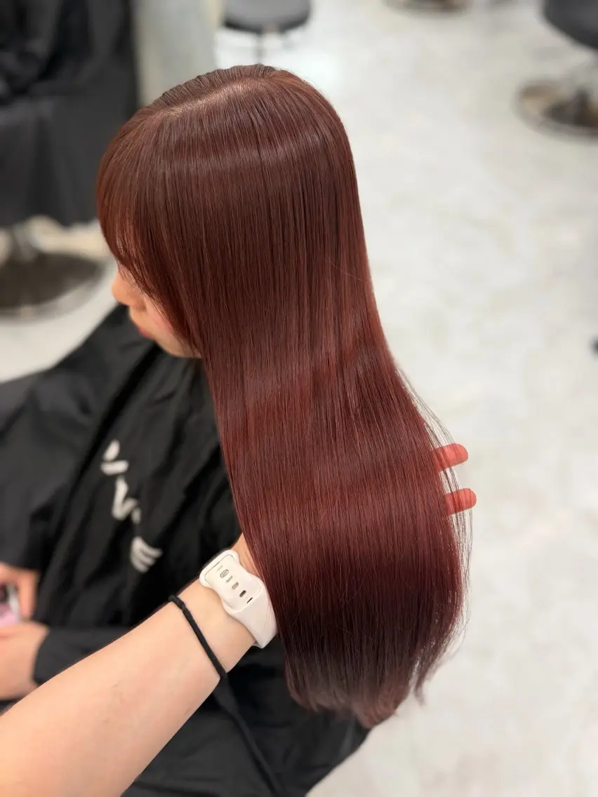 ロング カラー ヘアアレンジ カット ヘアカラー トリートメント 透明感カラー🎀艶髪 Anju/渋谷🎀のヘアスタイル