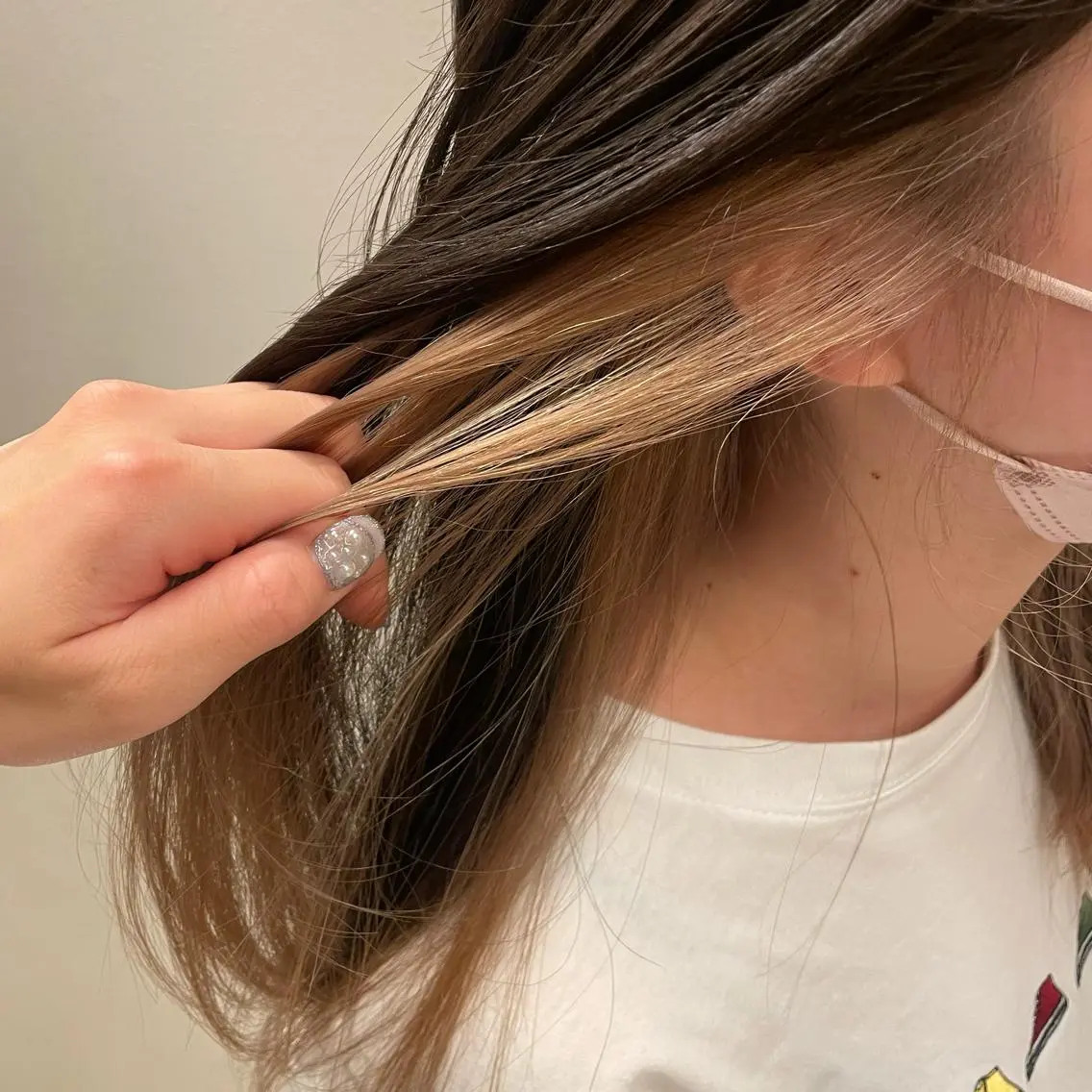 ロング 神谷 亜結美のヘアスタイル