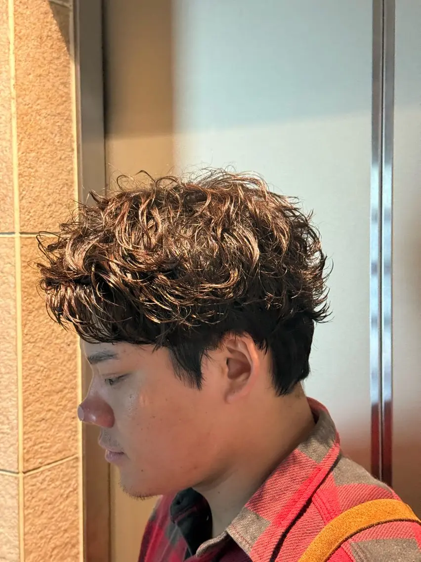 メンズカット＋トレンドパーマ💇‍♂️の写真