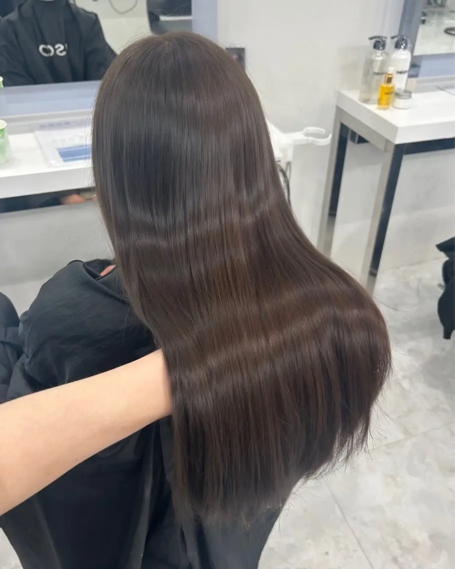 【🤍新世代トリートメント🤍】髪質改善トリートメント➕うる艶カラー♡の写真