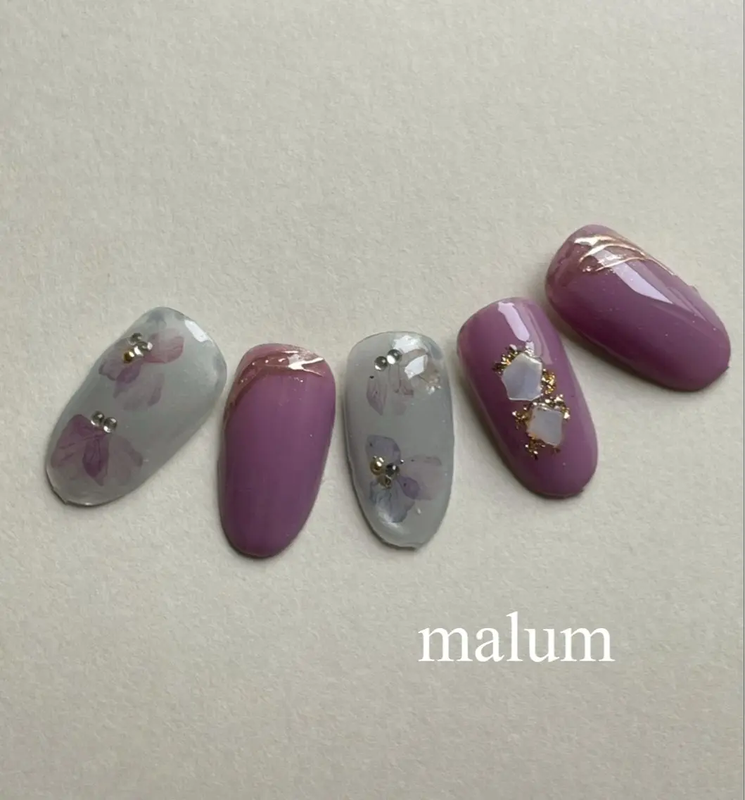 ネイル ハンドネイル malum nailのネイルデザイン