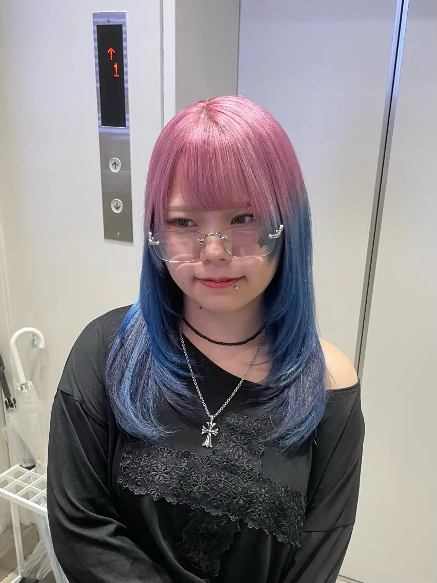 💖前髪➕顔周りカット💇🏼♀️顔まわりレイヤー/アイドル前髪/姫カットetc..💕相談可🆗30分¥1500💖の写真