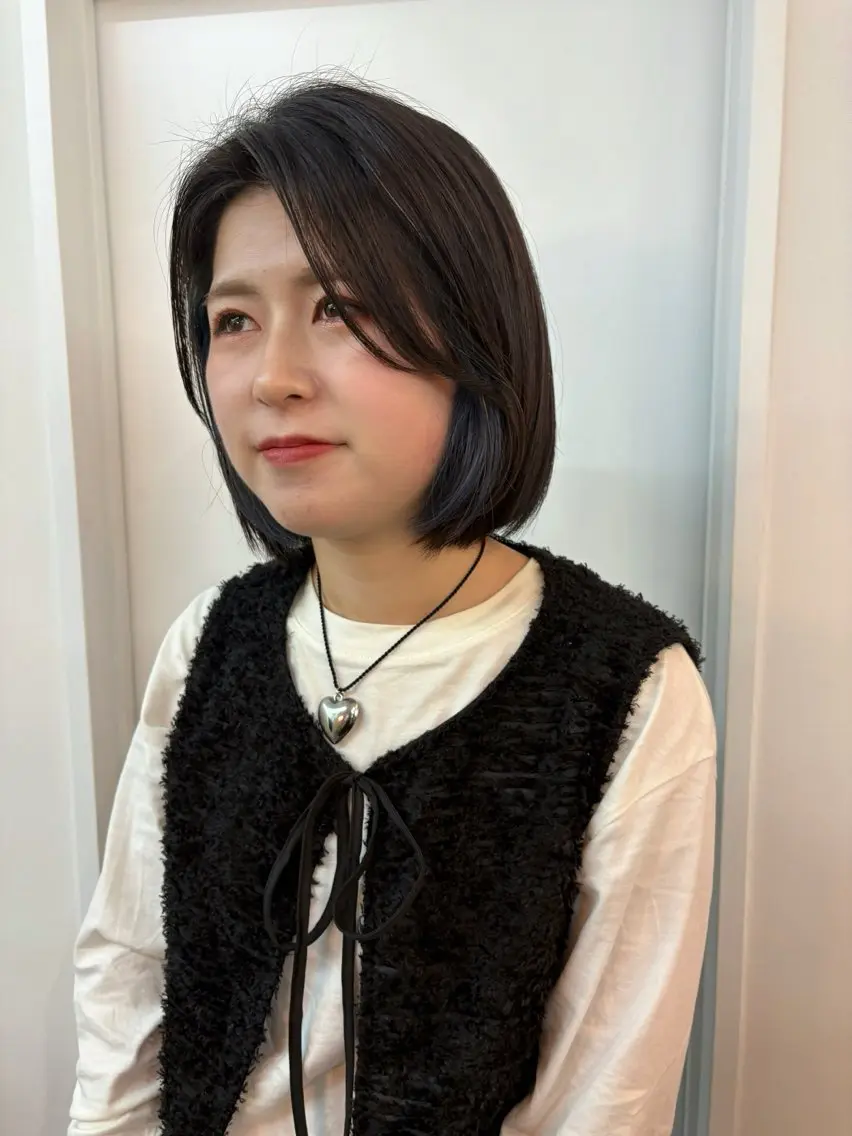 ショート カラー ヘアカラー ichika/福岡 /透明感カラー🤎のヘアスタイル