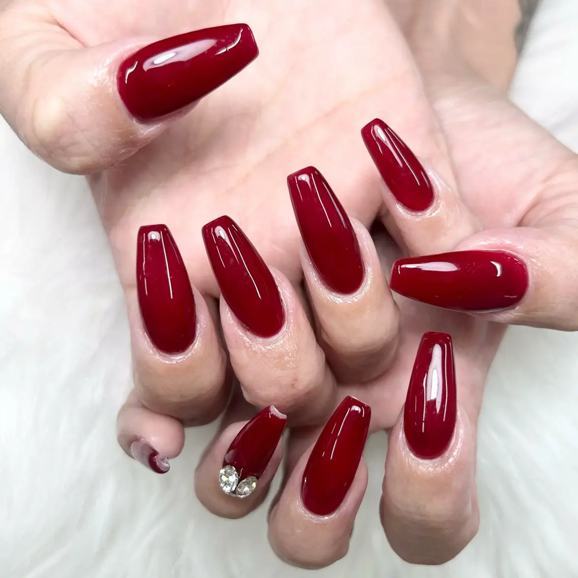 ネイル 長さ出し ジェルネイル スカルプネイル ネイルチップ xinh nailsのネイルデザイン