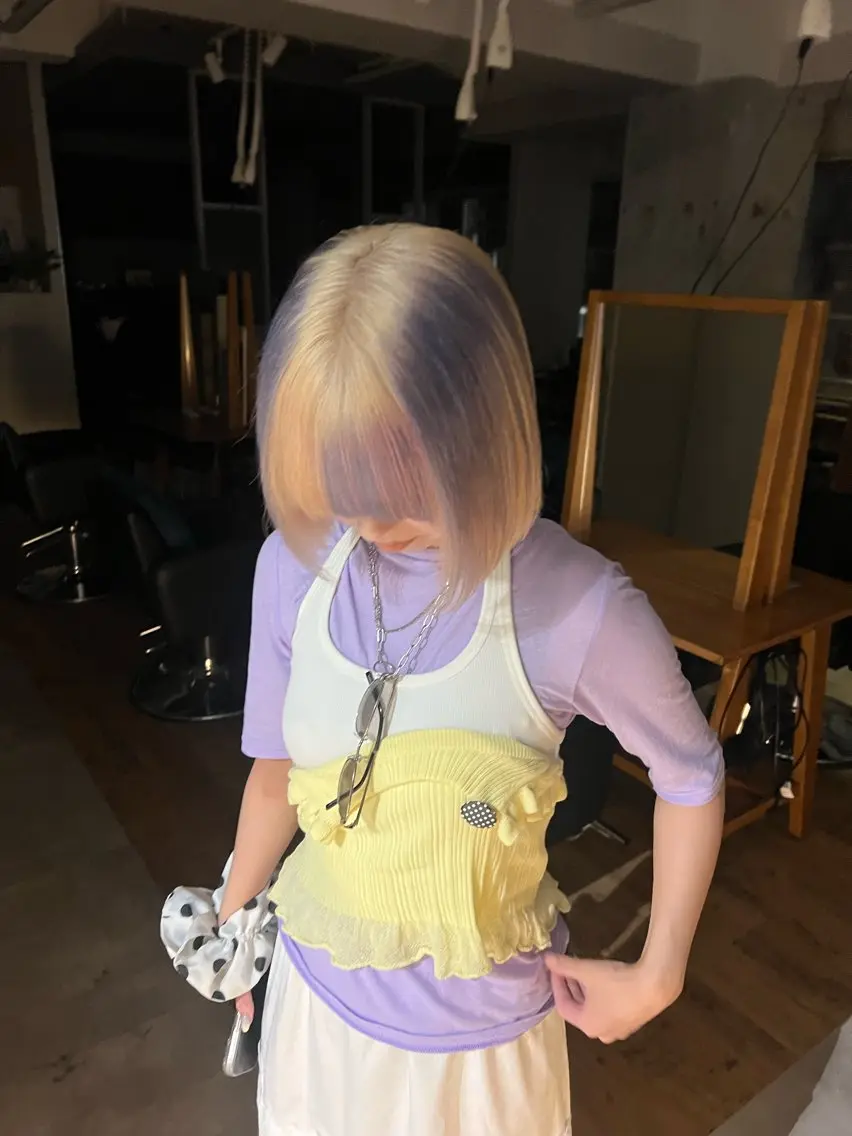 ヘアカラー YAMA YAMAのヘアスタイル