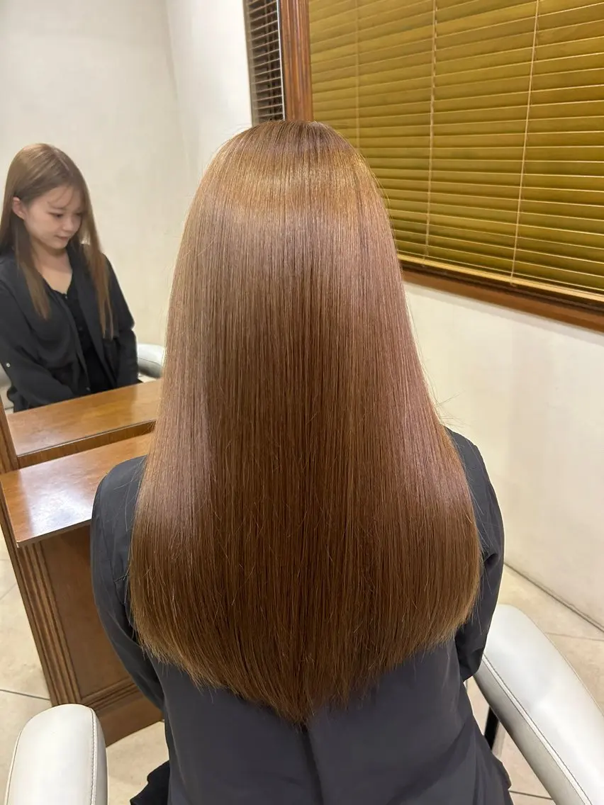 カラー ベージュカラー ミルクティーベージュ 平田 一成のヘアスタイル