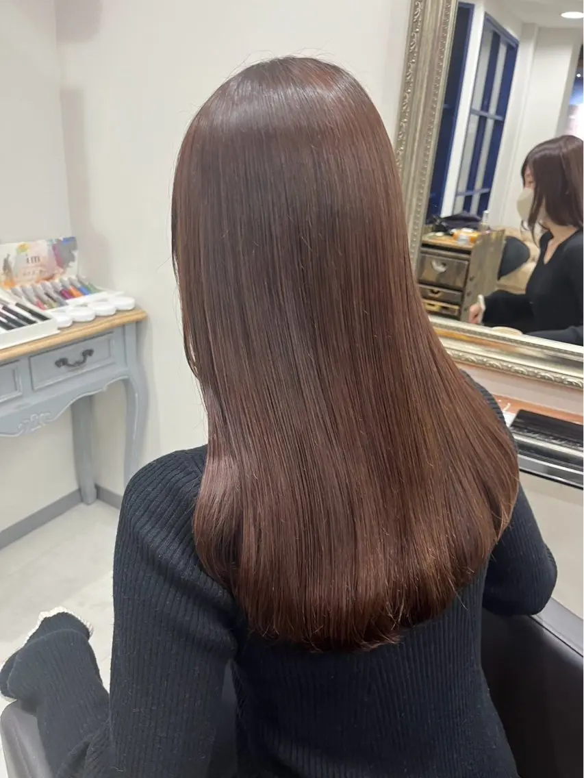 【モデル募集中🔥】ワンカラー+うるツヤTOKIO5stepトリートメントつき🫧✨の写真