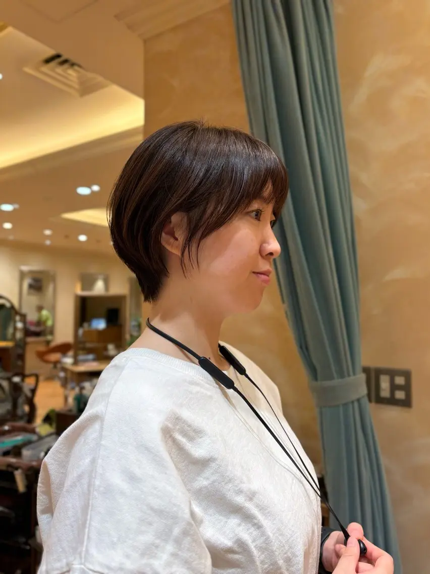 ショート アオキ サキ💫のヘアスタイル