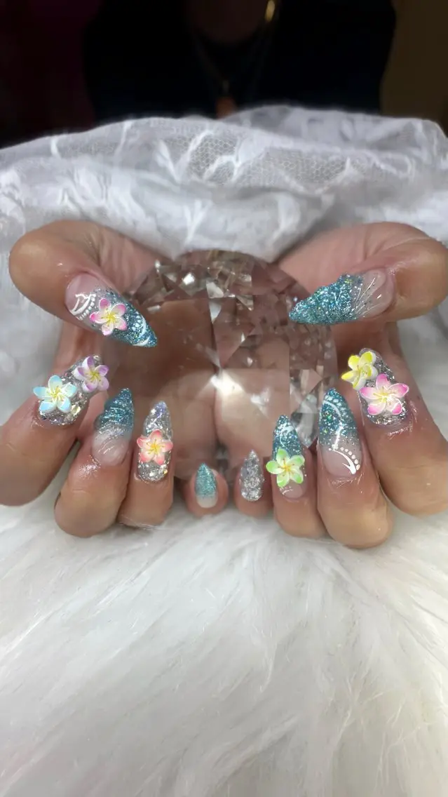 ネイル ハンドネイル Pua nail＊ RINA×NAGIのネイルデザイン