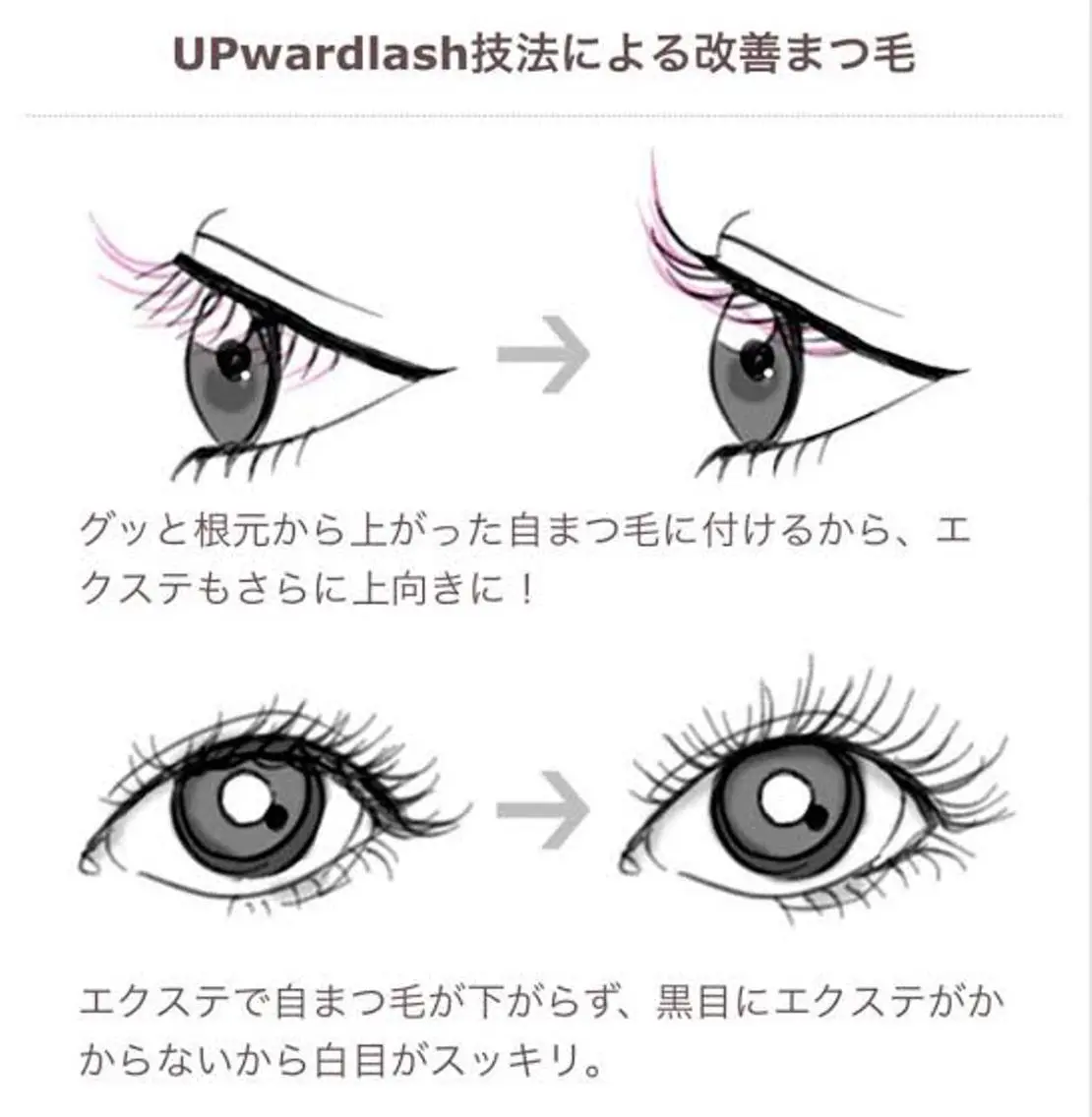 マツエク・マツパ LUCIA ルチアのマツエク・マツパデザイン