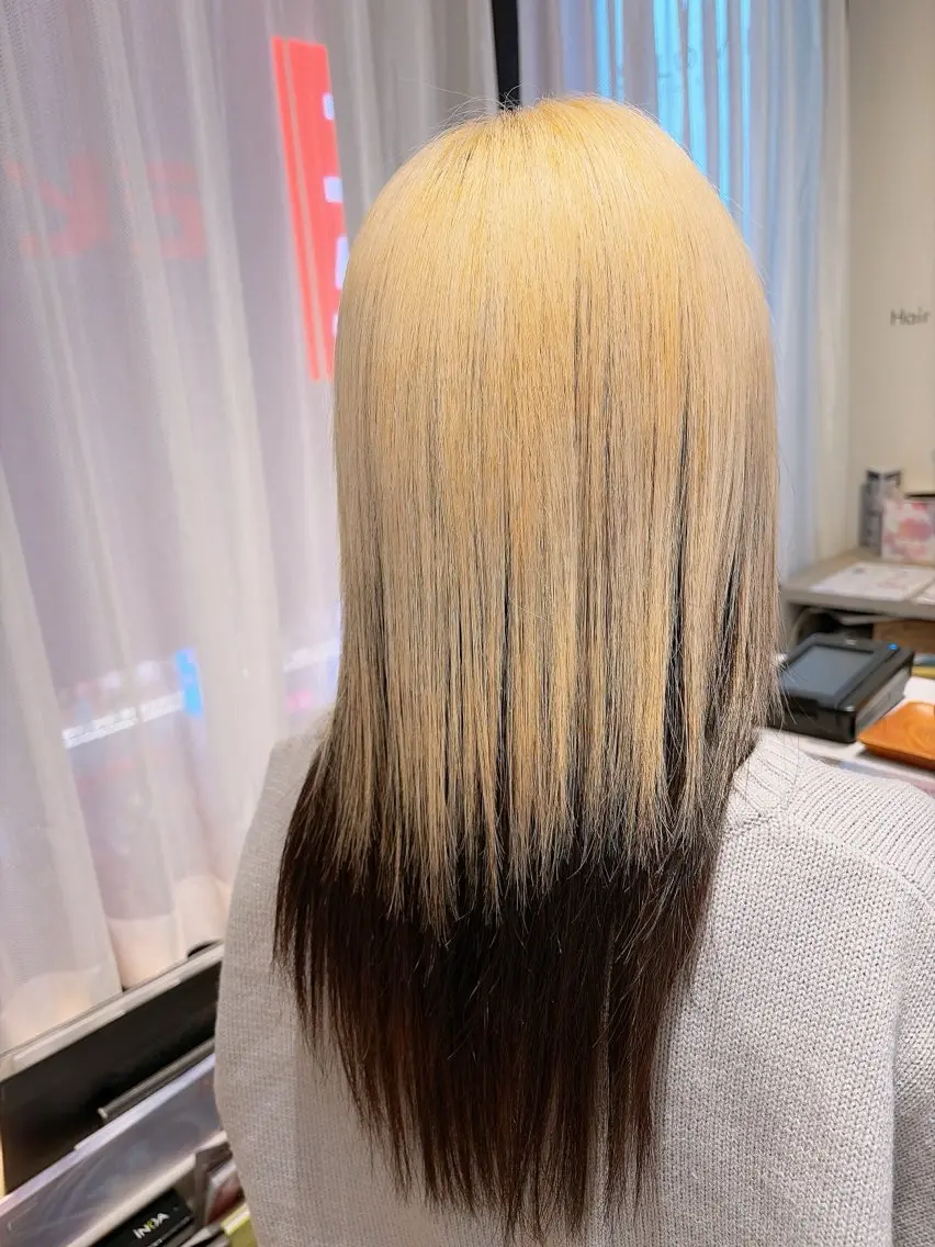 カラー 新宿三丁目 田中美由紀のヘアスタイル