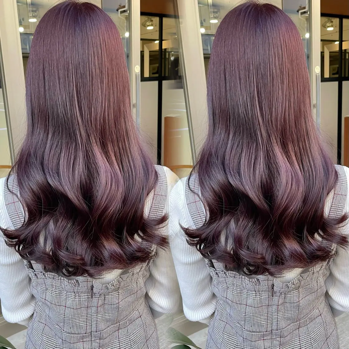 ロング カラー カット ヘアカラー トリートメント ブリーチなしカラー kana🐱のヘアスタイル