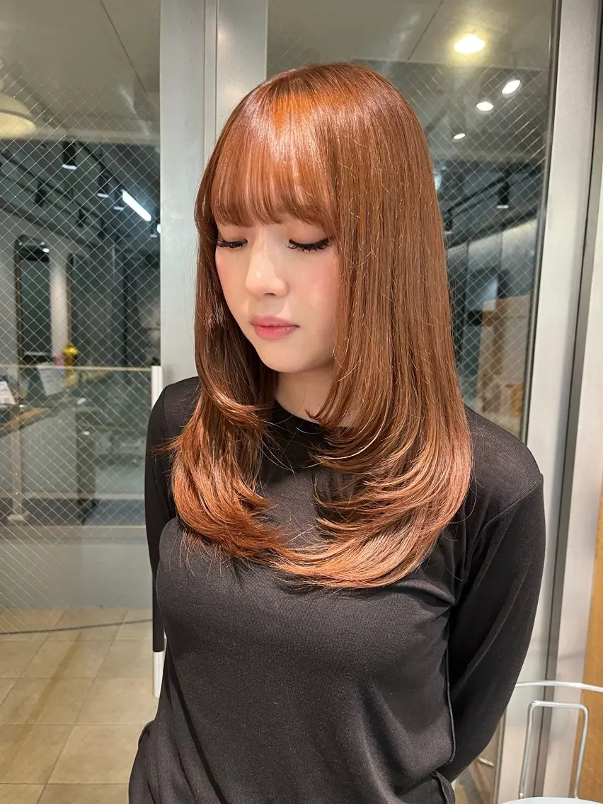 ロング ヘアカラー MIYU ／モデル募集中のヘアスタイル