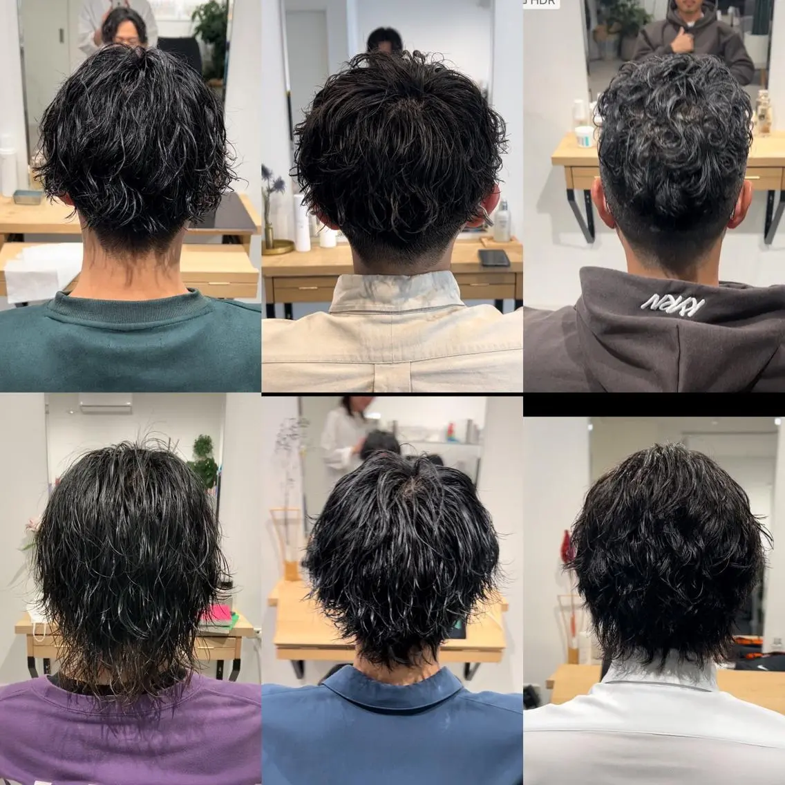 パーマ メンズ メンズパーマ 波巻きパーマ ニュアンスパーマ リベイルけんた モデル募集のヘアスタイル