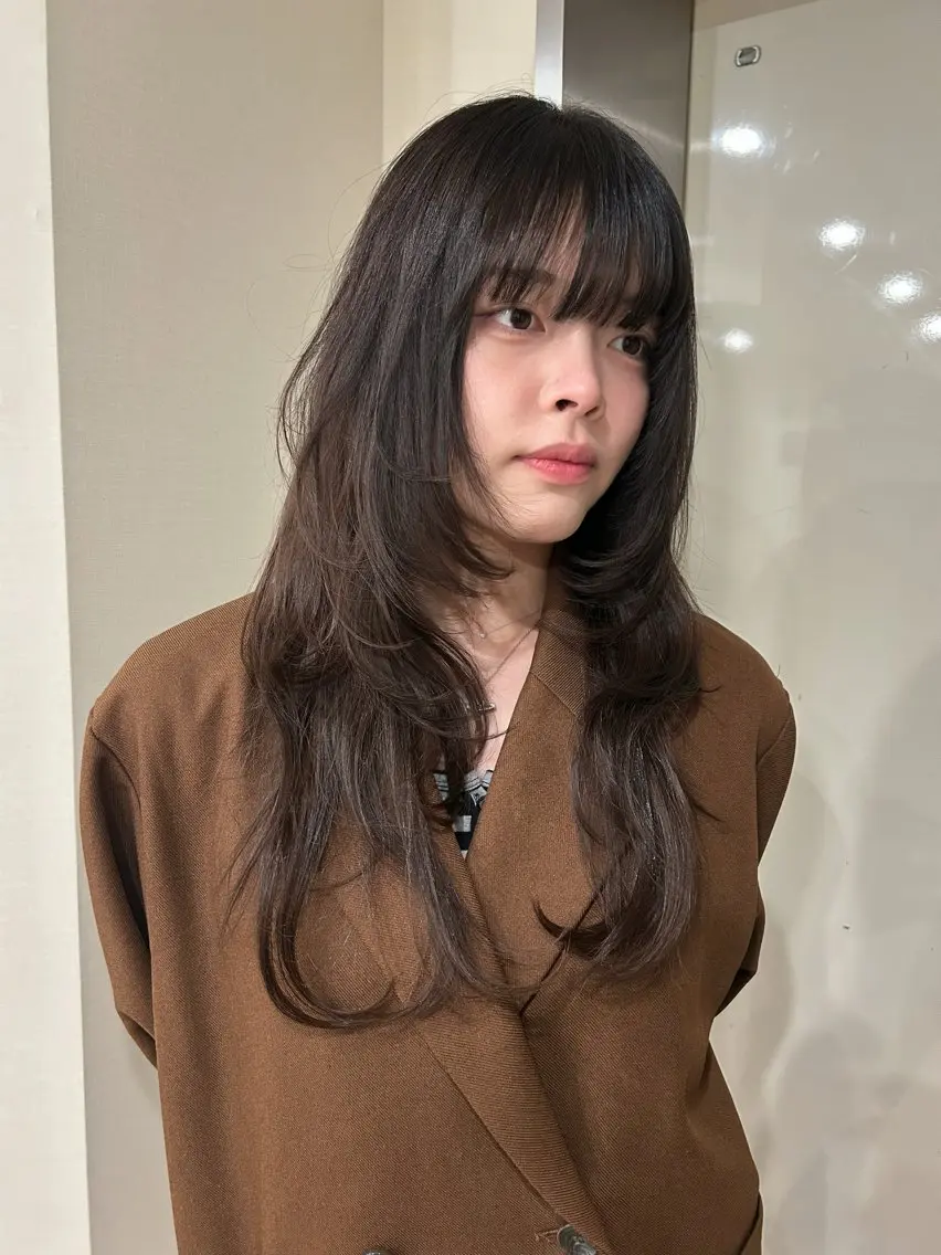 ロング カット hair&eye🎀 /momoKaのヘアスタイル