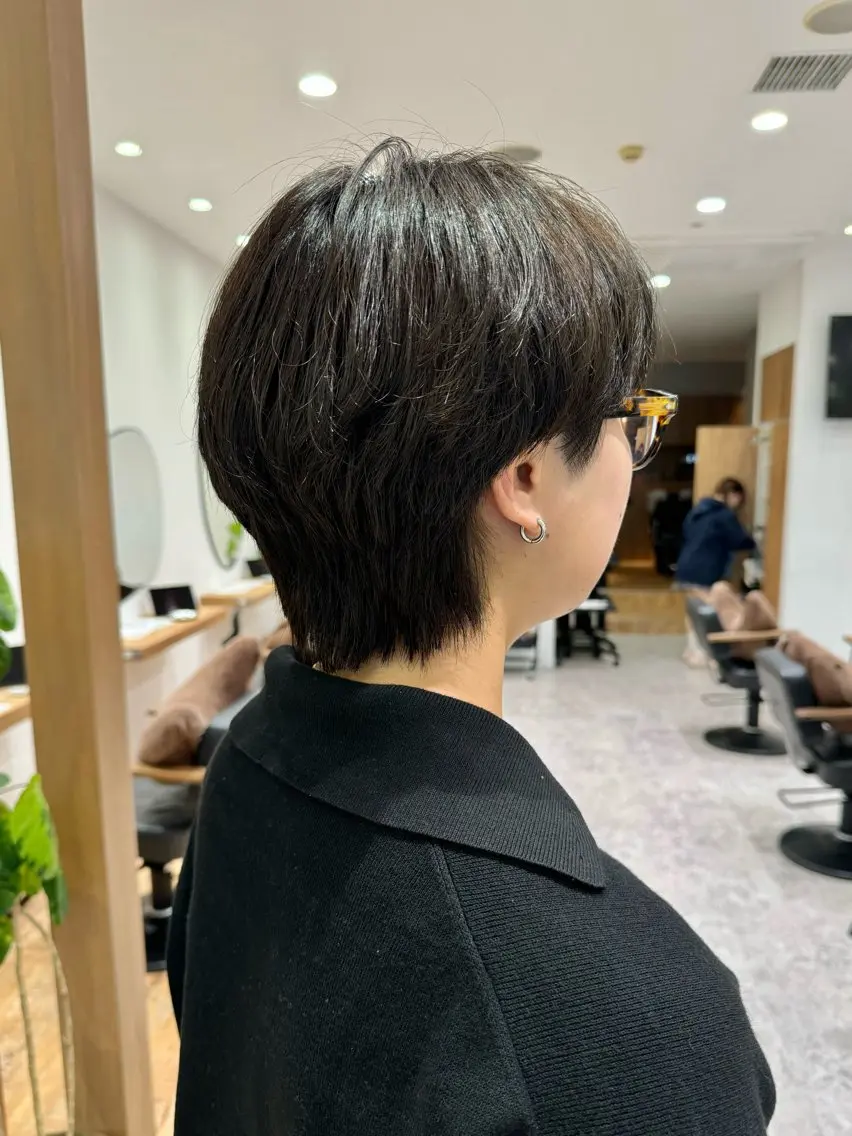 ショート ヘアカラー 透明感/オリーブ /わがつまこうすけのヘアスタイル