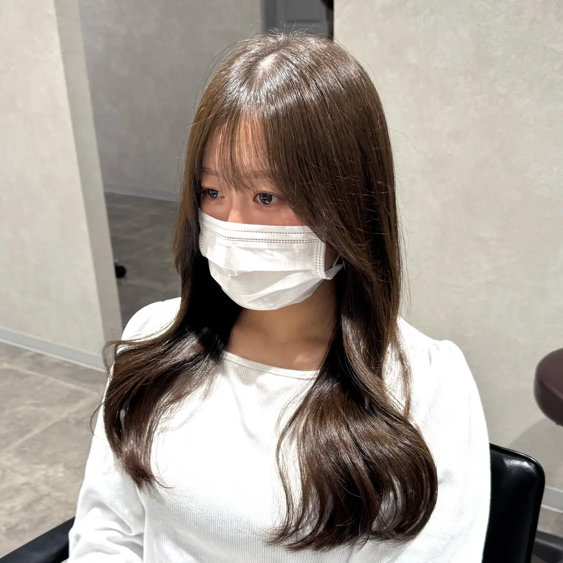 ロング カット ヘアカラー 韓国特化🇰🇷千葉 /レイヤーカット竜生のヘアスタイル