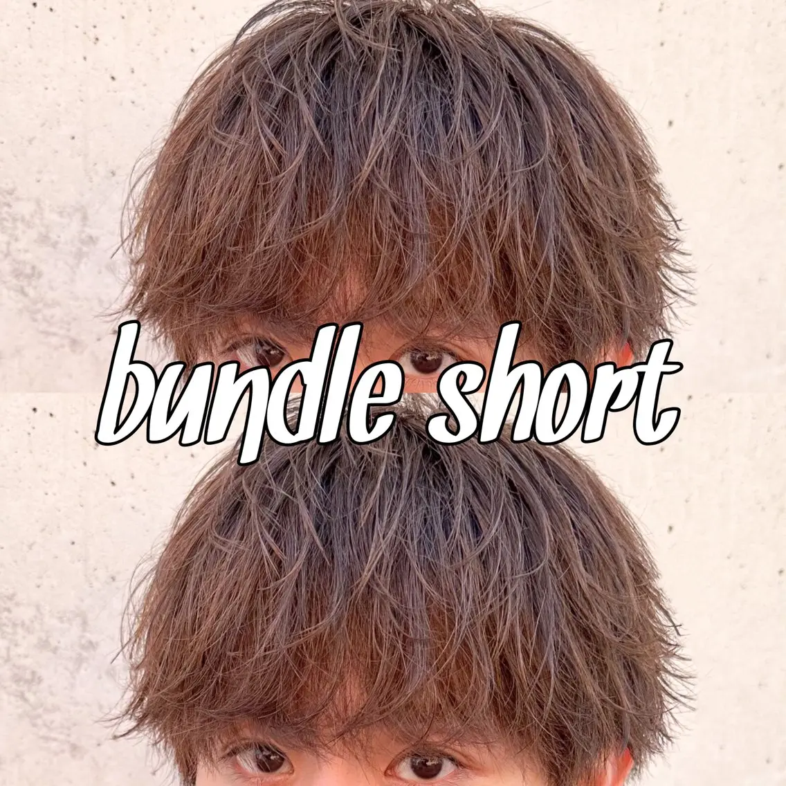 ショート カラー パーマ メンズ パーマ/ダブルカラー ブリーチ⭐️海斗のヘアスタイル