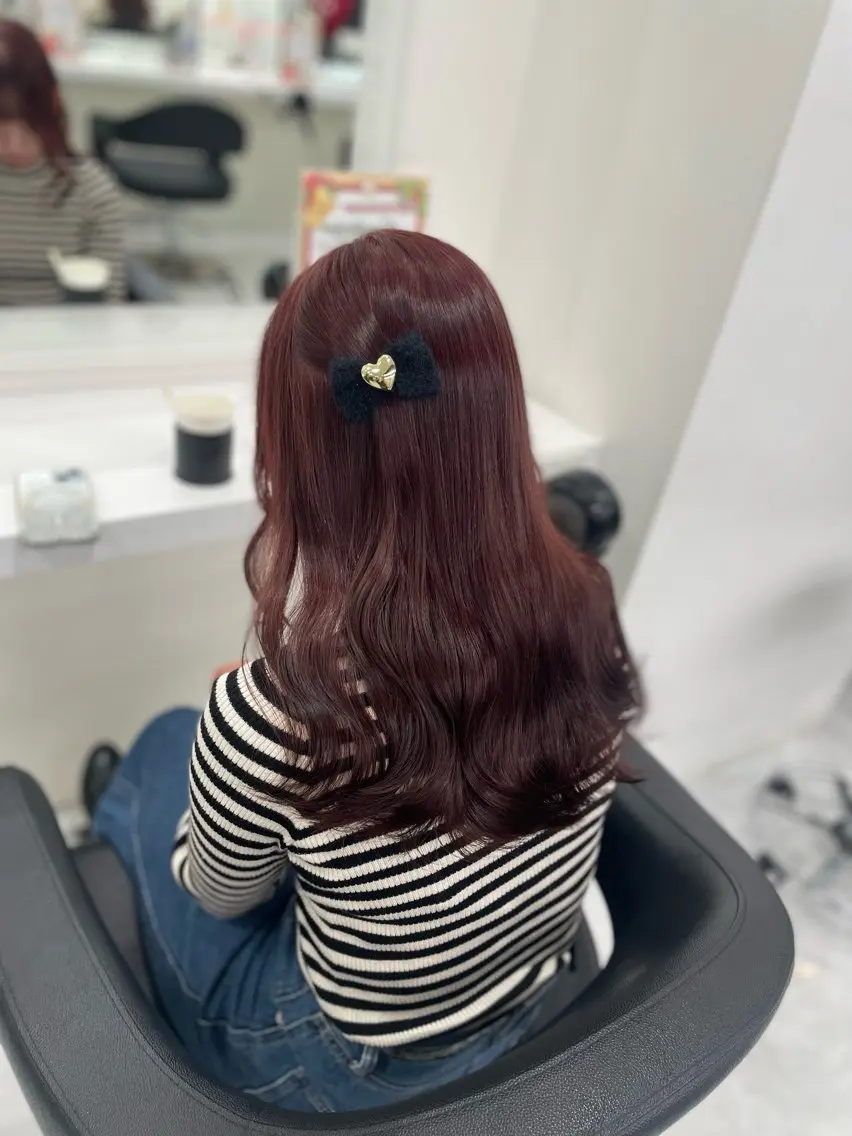 セミロング カラー 💗トレンドモテヘア Natsumi 💗のヘアスタイル