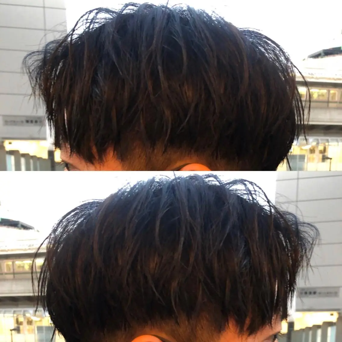 ショート ヘアアレンジ メンズ 美容室sand 横浜のヘアスタイル