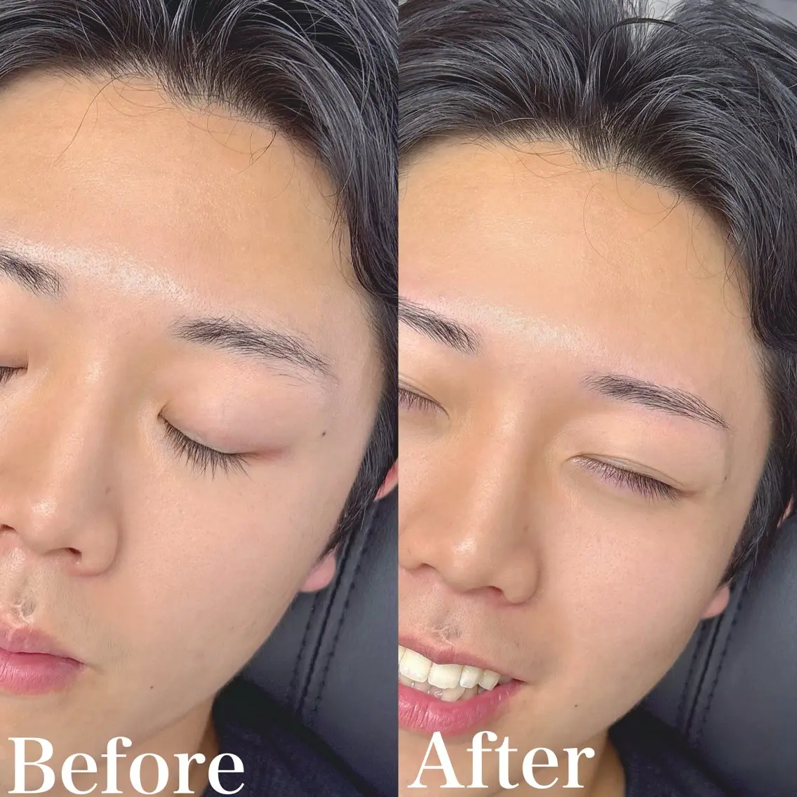 メンズ アイブロウ ワックス脱毛 眉カット 本日空きあり Yusukeの眉毛・アイブロウイメージ