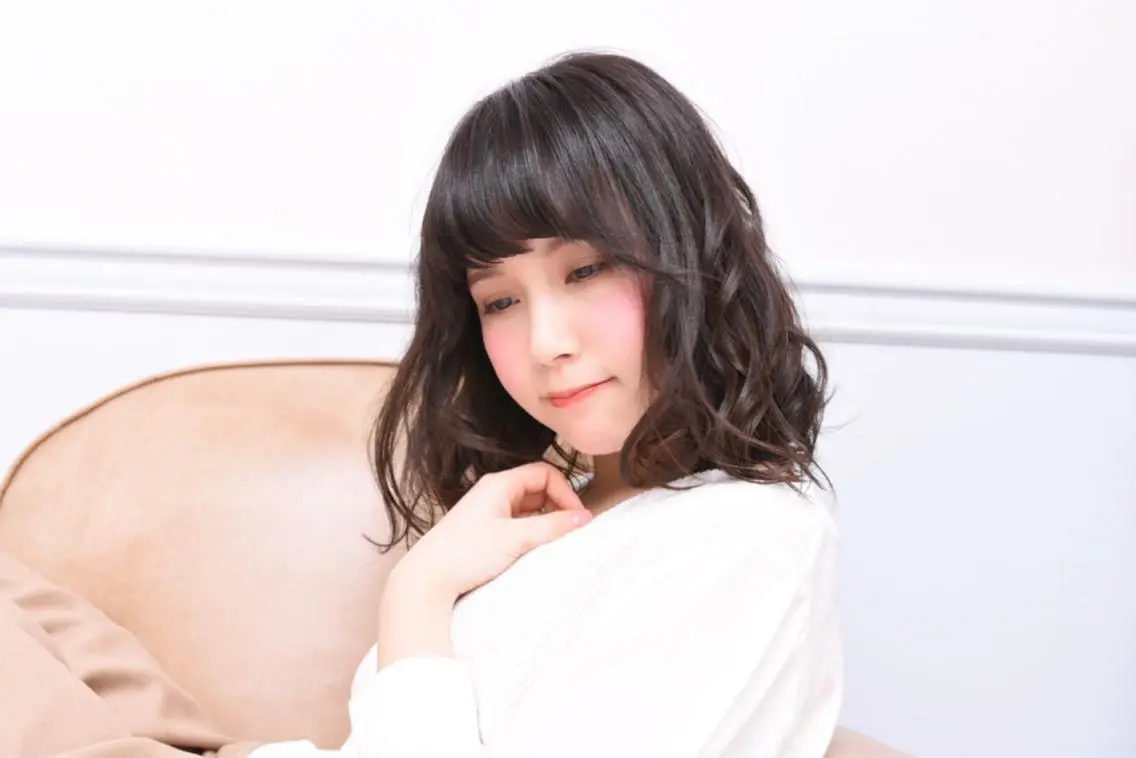 ミディアム 中村 瑛秀のヘアスタイル